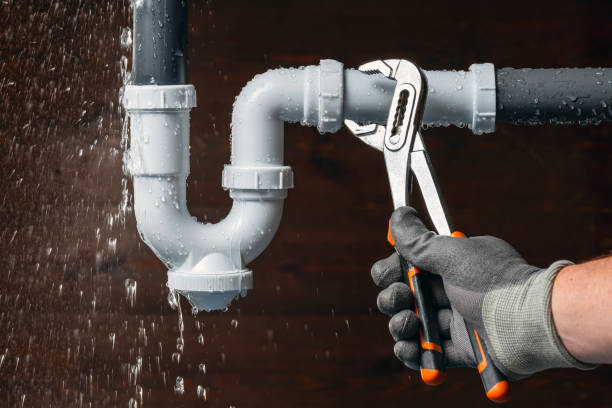 Professional Sewer Line Repair technician working in Aurora, TX